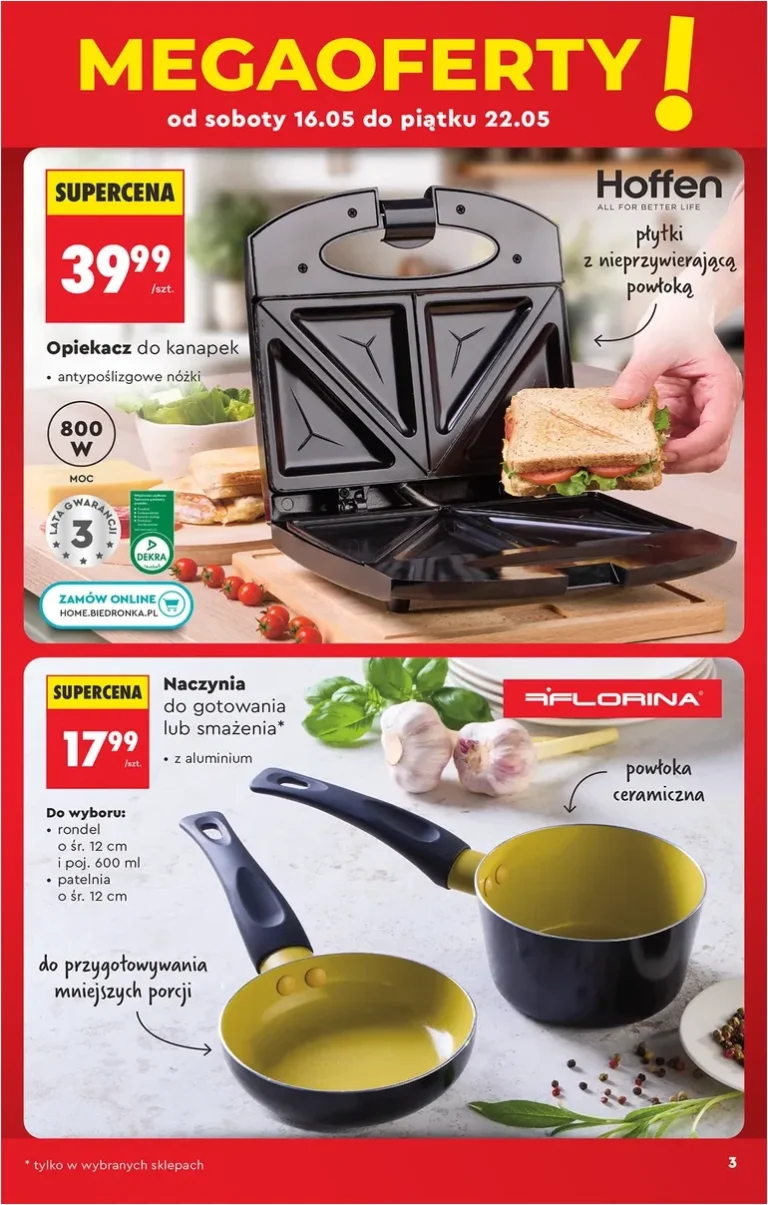 Akční leták Biedronka – Hity i inspiracje platný od 16.05.2026 - strana 3