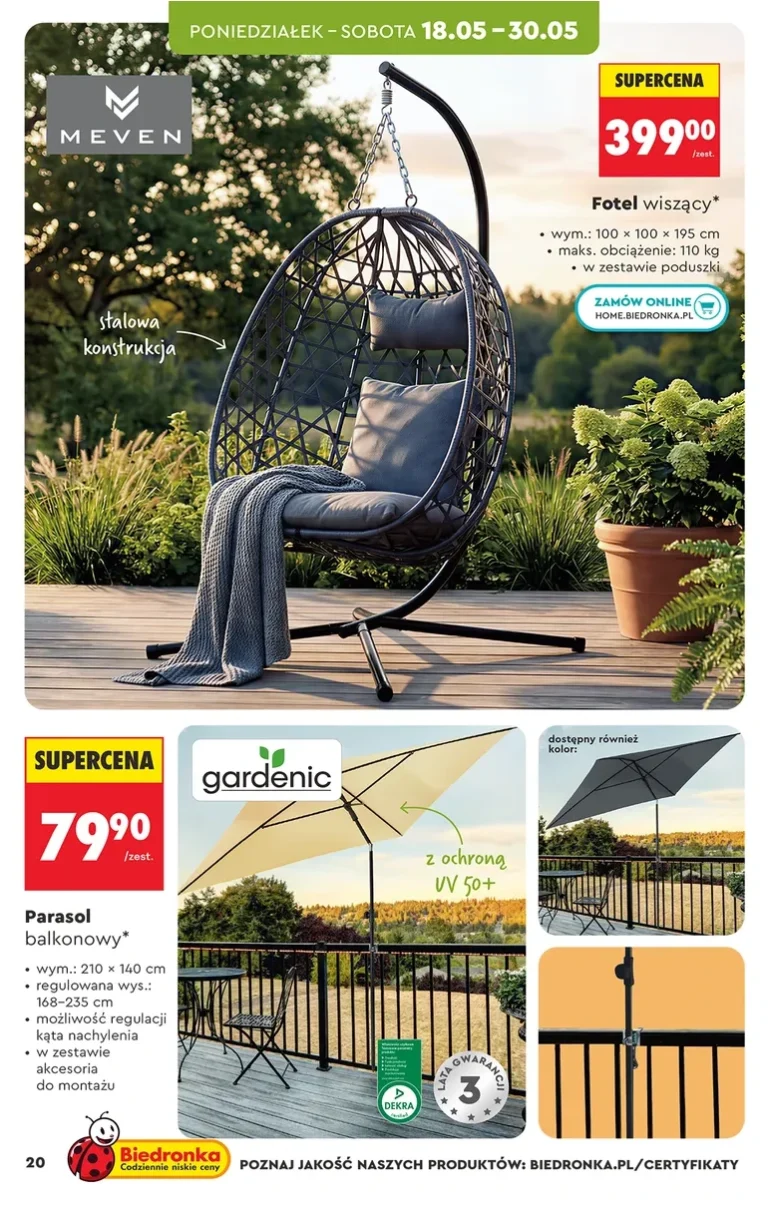 Akční leták Biedronka – Hity i inspiracje platný od 16.05.2026 - strana 20