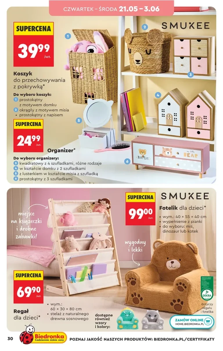 Akční leták Biedronka – Hity i inspiracje platný od 16.05.2026 - strana 30