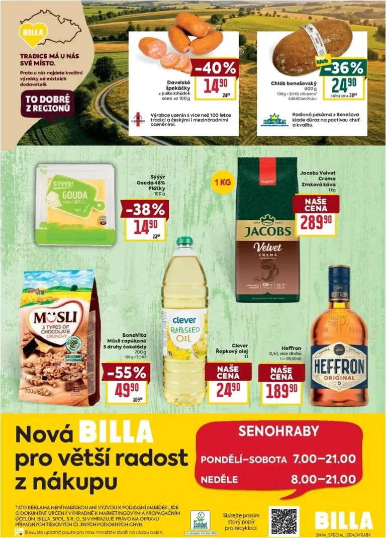 Akční leták Billa – Senohraby platný od 20.05.2026 - strana 6