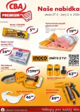 Akční leták CBA Premium platný od 27.05.2026