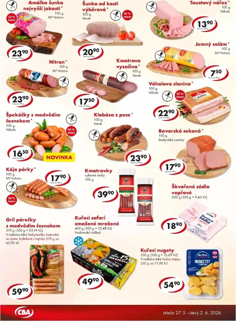 Akční leták CBA Premium platný od 27.05.2026 - strana 3
