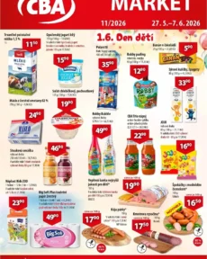 Akční leták CBA Market platný od 27.05.2026