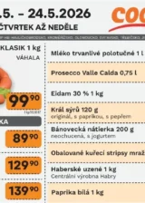 Akční leták Coop HB – Naše ceny platný od 21.05.2026