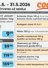 Akční leták Coop HB – Naše ceny platný od 28.05.2026