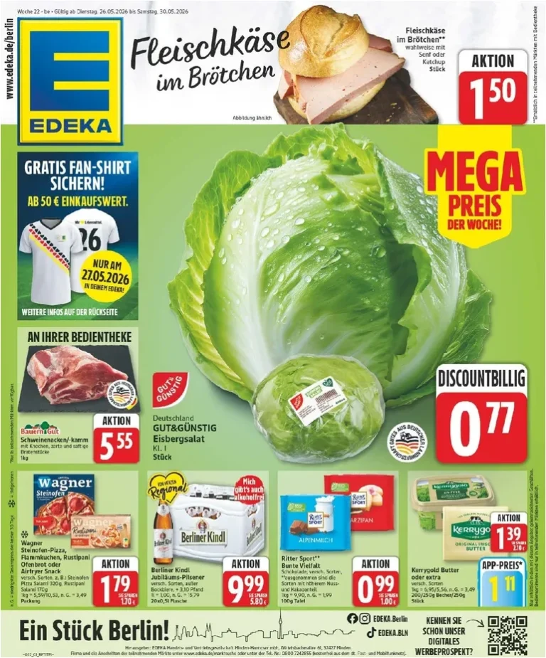 Akční leták Edeka Německo platný od 24.05.2026 - strana 1
