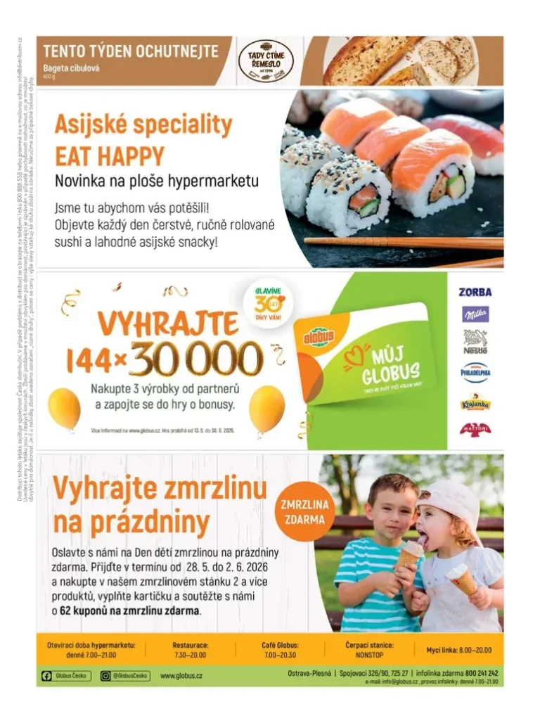 Akční leták Globus – Ostrava – Plesná platný od 20.05.2026 - strana 43