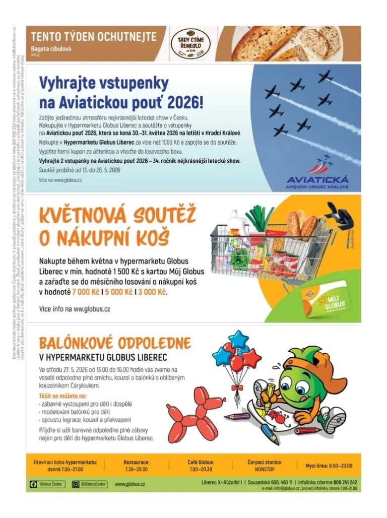 Akční leták Globus – Liberec platný od 20.05.2026 - strana 43