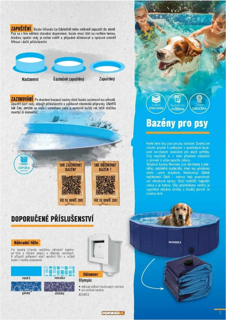 Akční leták HORNBACH – Bazény platný od 06.05.2026 - strana 7