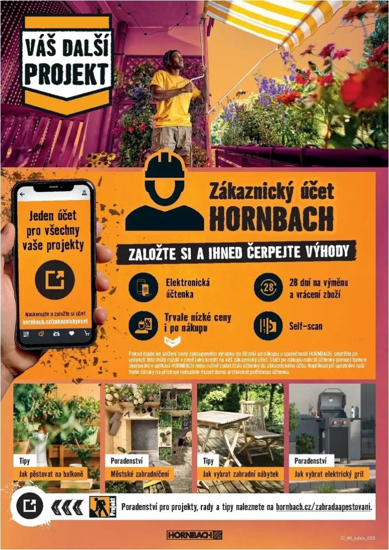 Akční leták Hornbach – Balkon platný od 13.05.2026 - strana 2