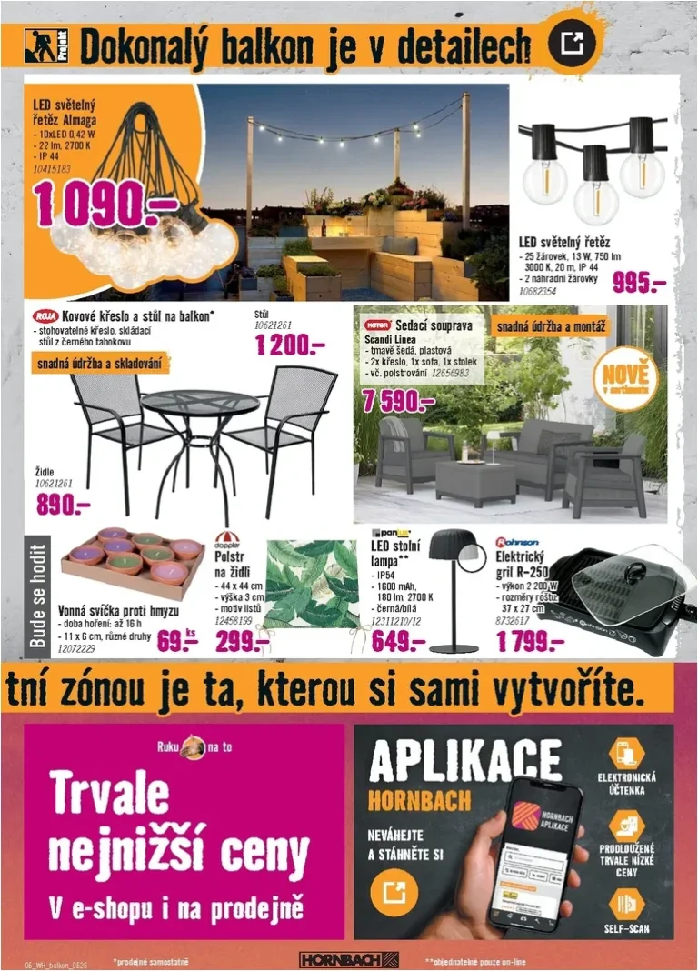 Akční leták Hornbach – Balkon platný od 13.05.2026 - strana 5
