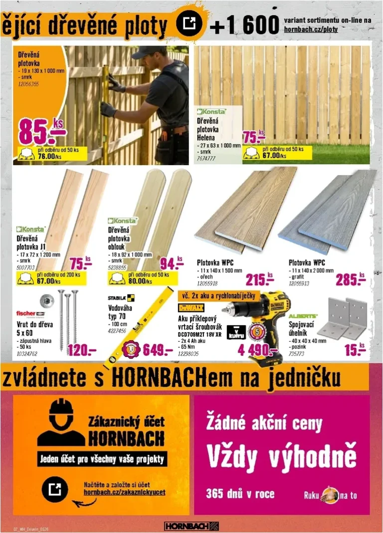 Akční leták Hornbach – Drive In platný od 20.05.2026 - strana 7