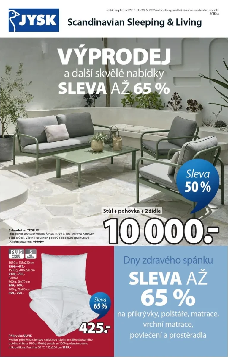 Akční leták JYSK – Aktuální leták platný od 27.05.2026 - strana 2
