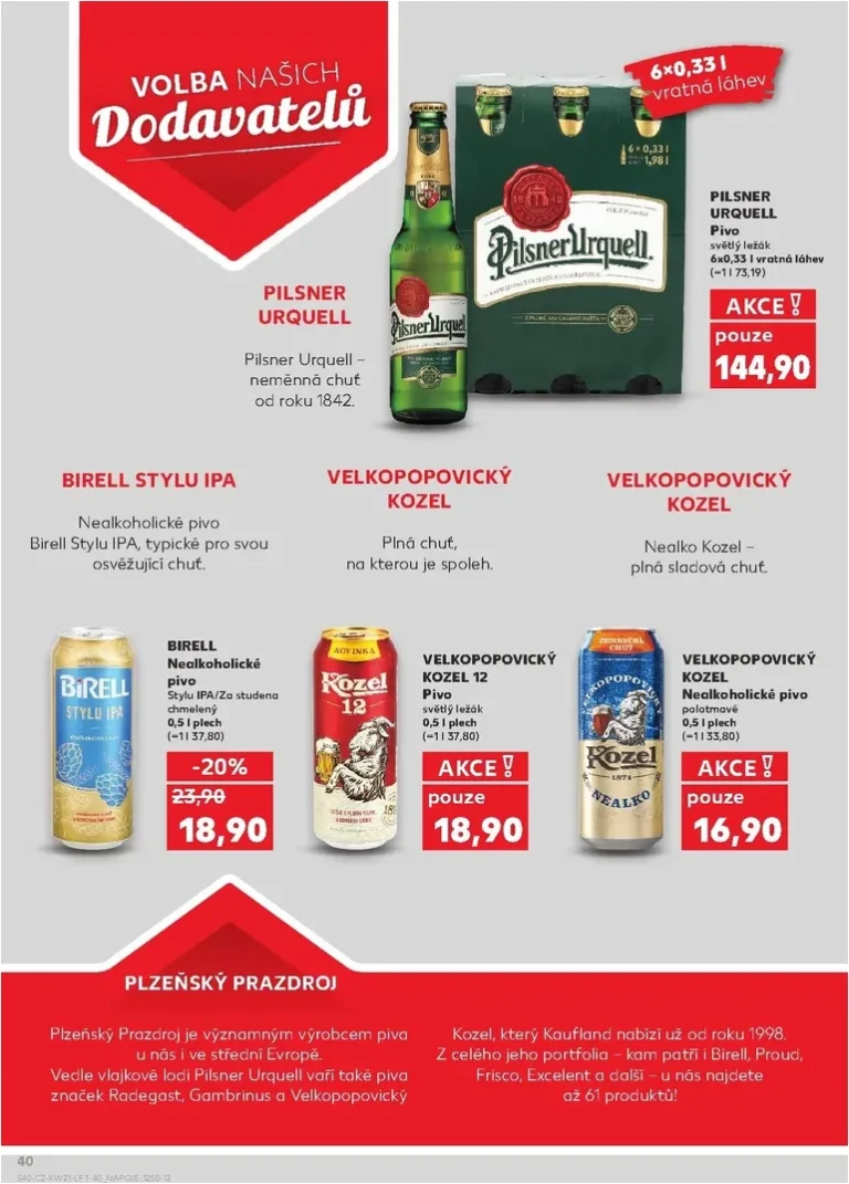 Akční leták Kaufland – Brno platný od 20.05.2026 - strana 40