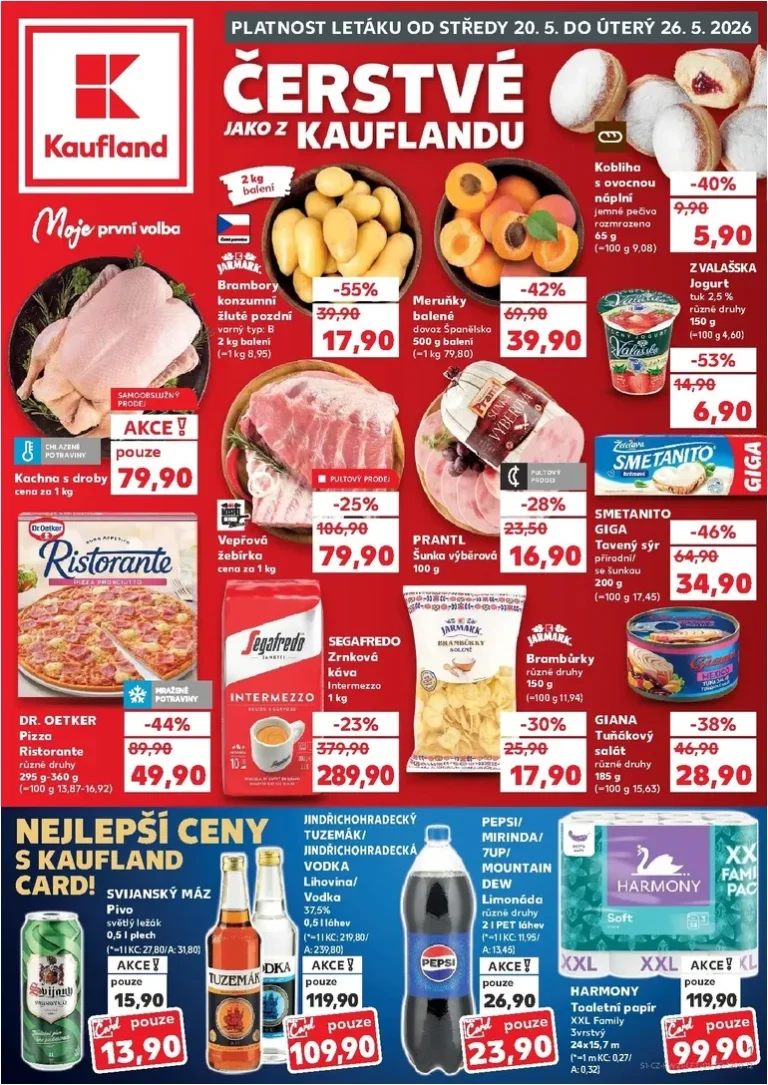 Akční leták Kaufland – Ostrava platný od 20.05.2026 - strana 1