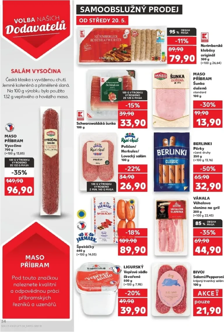 Akční leták Kaufland – Ostrava platný od 20.05.2026 - strana 34