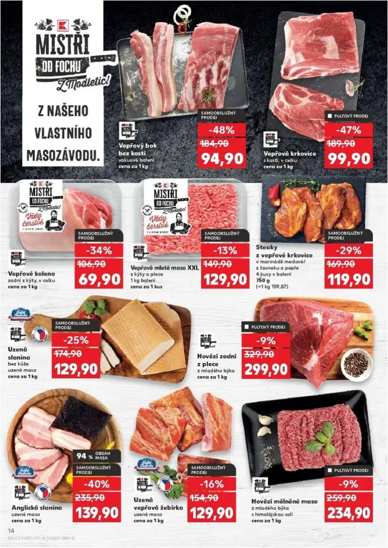 Akční leták Kaufland – Kolín platný od 20.05.2026 - strana 14