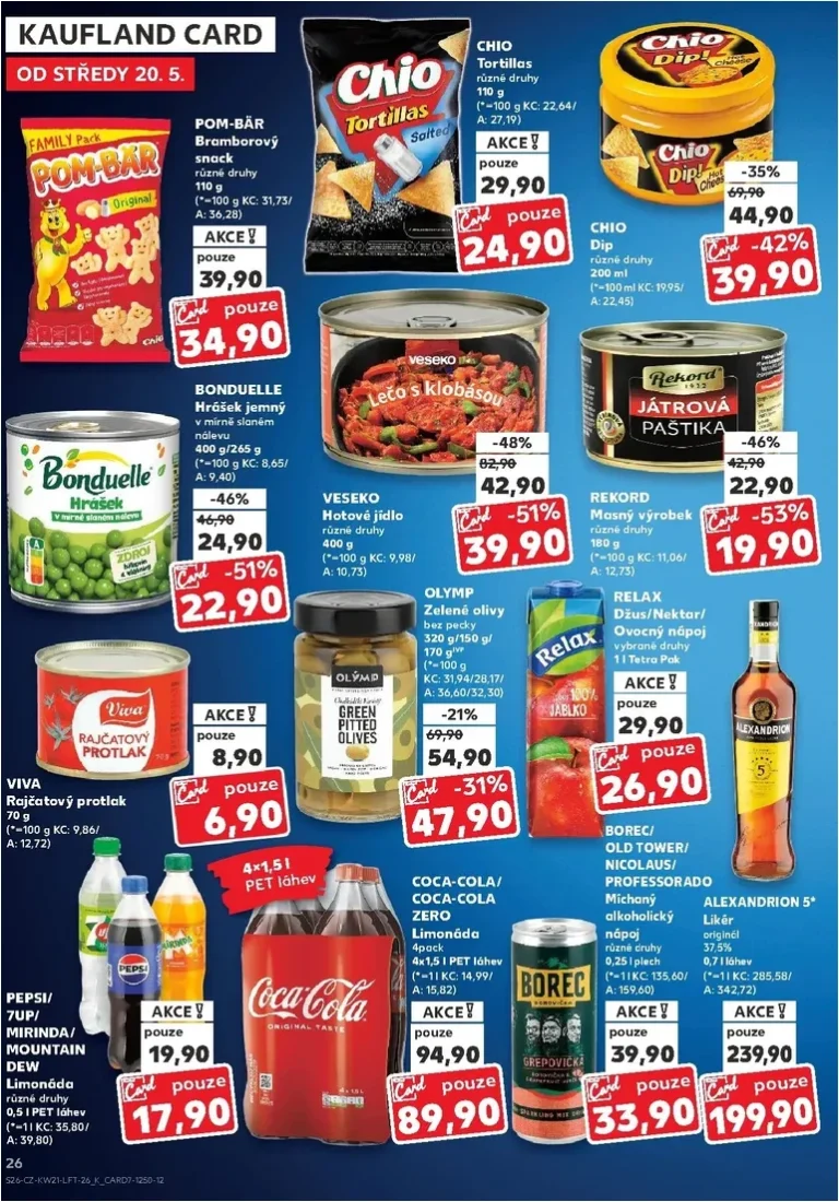 Akční leták Kaufland – Kolín platný od 20.05.2026 - strana 26