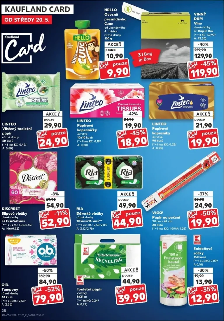 Akční leták Kaufland – Kolín platný od 20.05.2026 - strana 28