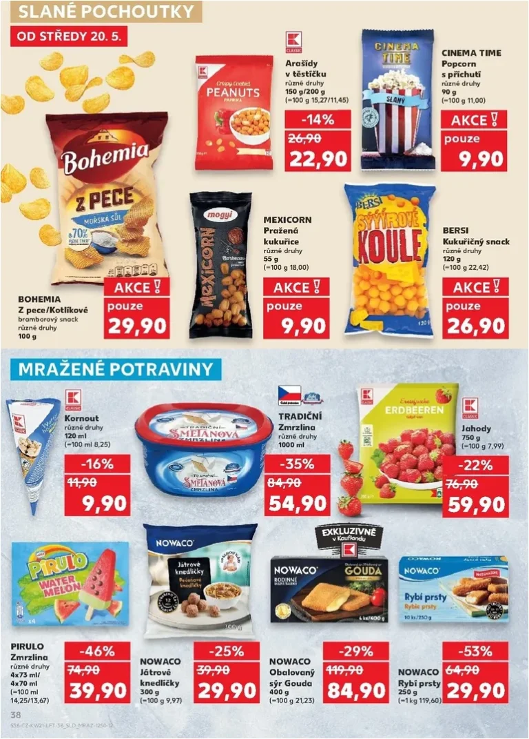 Akční leták Kaufland – Kolín platný od 20.05.2026 - strana 38