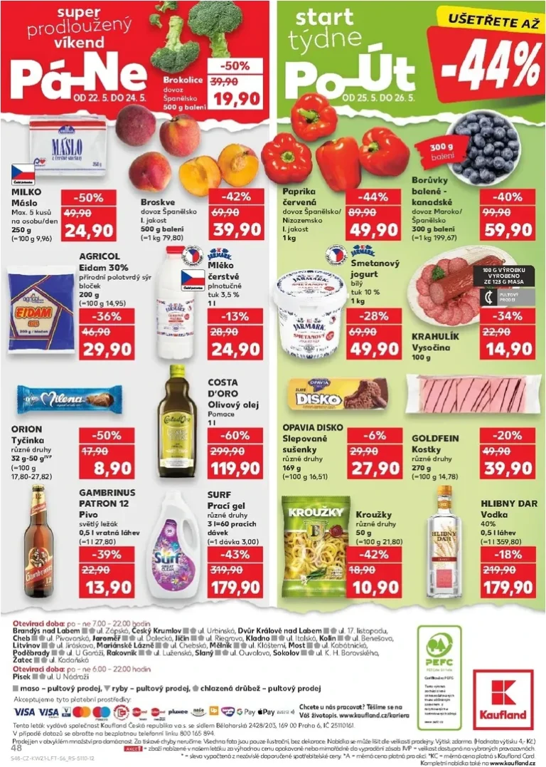 Akční leták Kaufland – Kolín platný od 20.05.2026 - strana 48