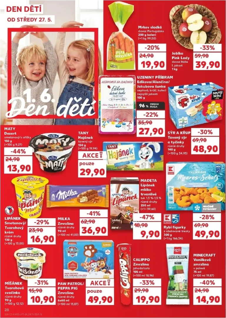 Nejnovější Kaufland – Kolín leták platný od 27.05.2026 ⭐ - strana 28