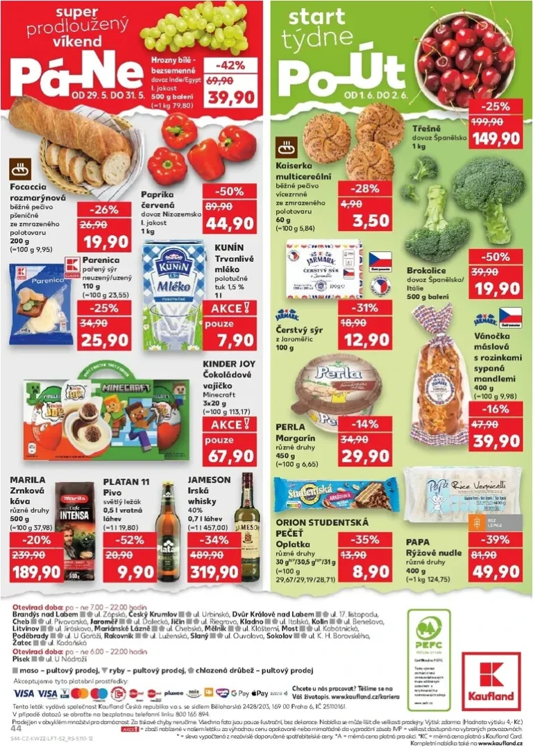Nejnovější Kaufland – Kolín leták platný od 27.05.2026 ⭐ - strana 44