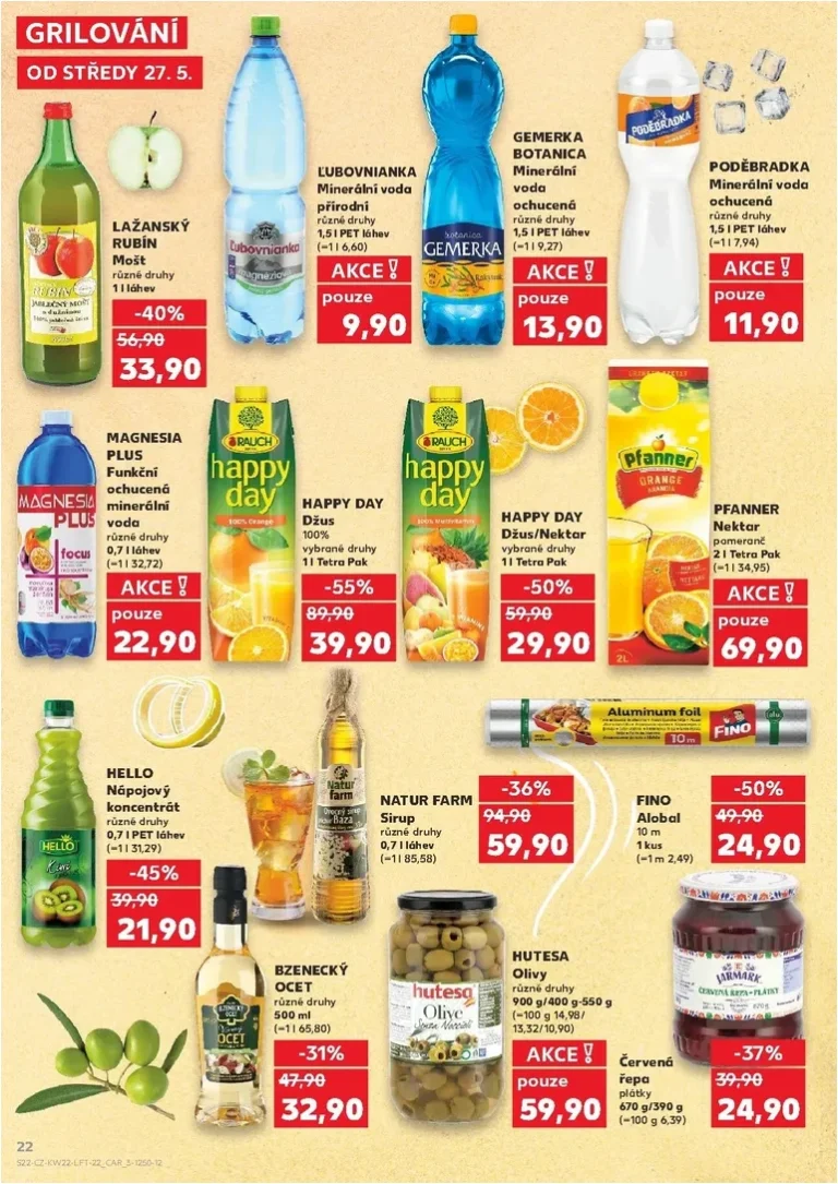Nejnovější Kaufland – Ostrava leták platný od 27.05.2026 ⭐ - strana 22