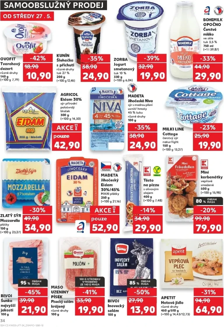 Nejnovější Kaufland – Ostrava leták platný od 27.05.2026 ⭐ - strana 34