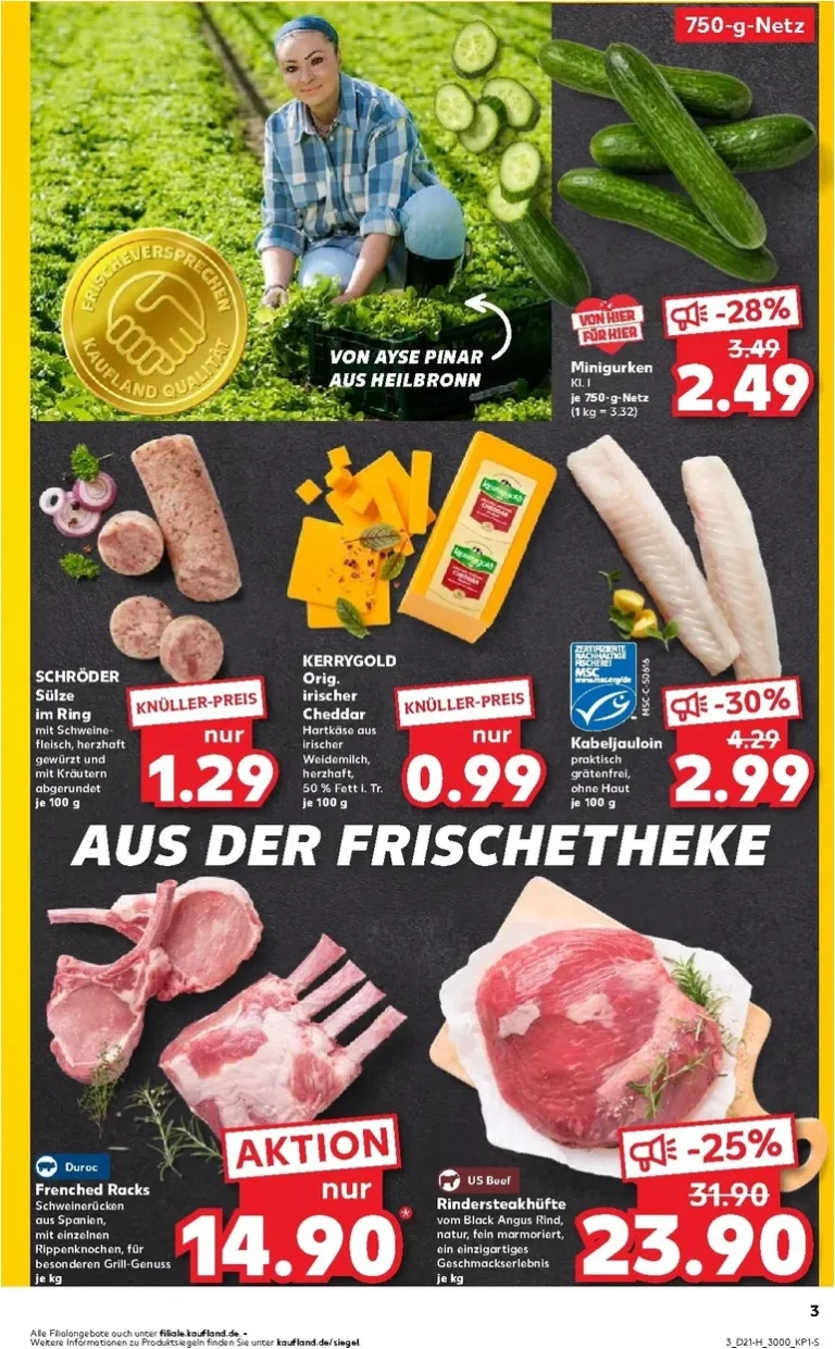 Akční leták Kaufland Německo – Neckarsulm platný od 21.05.2026 - strana 3