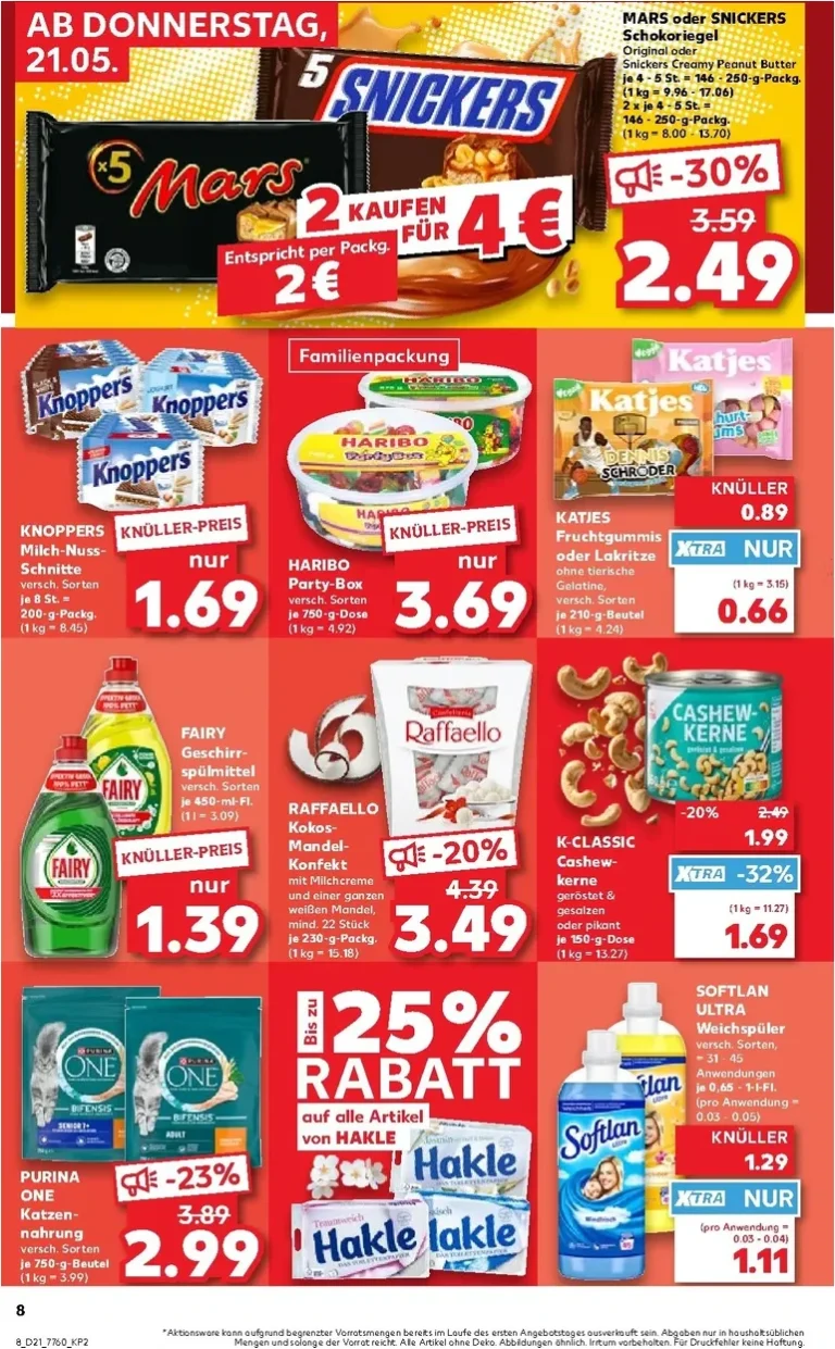 Akční leták Kaufland Německo platný od 21.05.2026 - strana 8