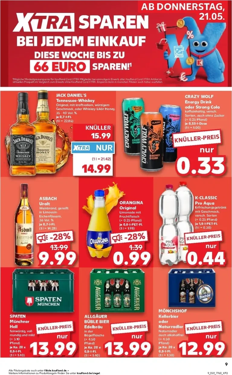Akční leták Kaufland Německo platný od 21.05.2026 - strana 9