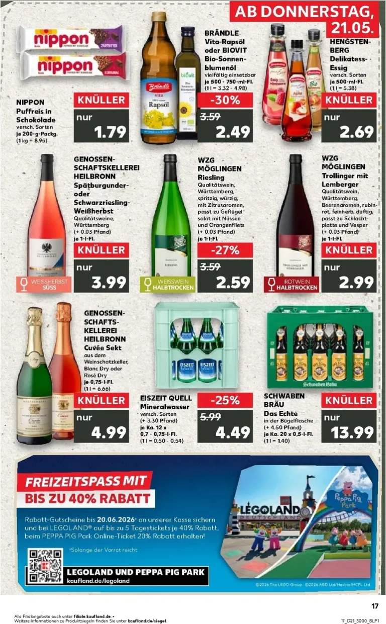 Akční leták Kaufland Německo platný od 21.05.2026 - strana 17