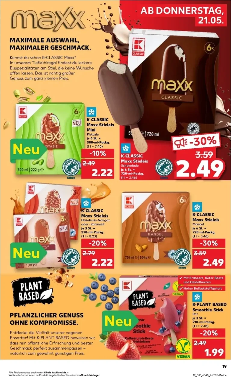 Akční leták Kaufland Německo platný od 21.05.2026 - strana 19