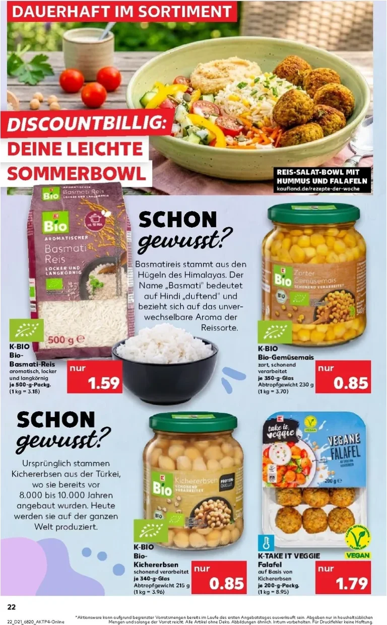 Akční leták Kaufland Německo platný od 21.05.2026 - strana 22