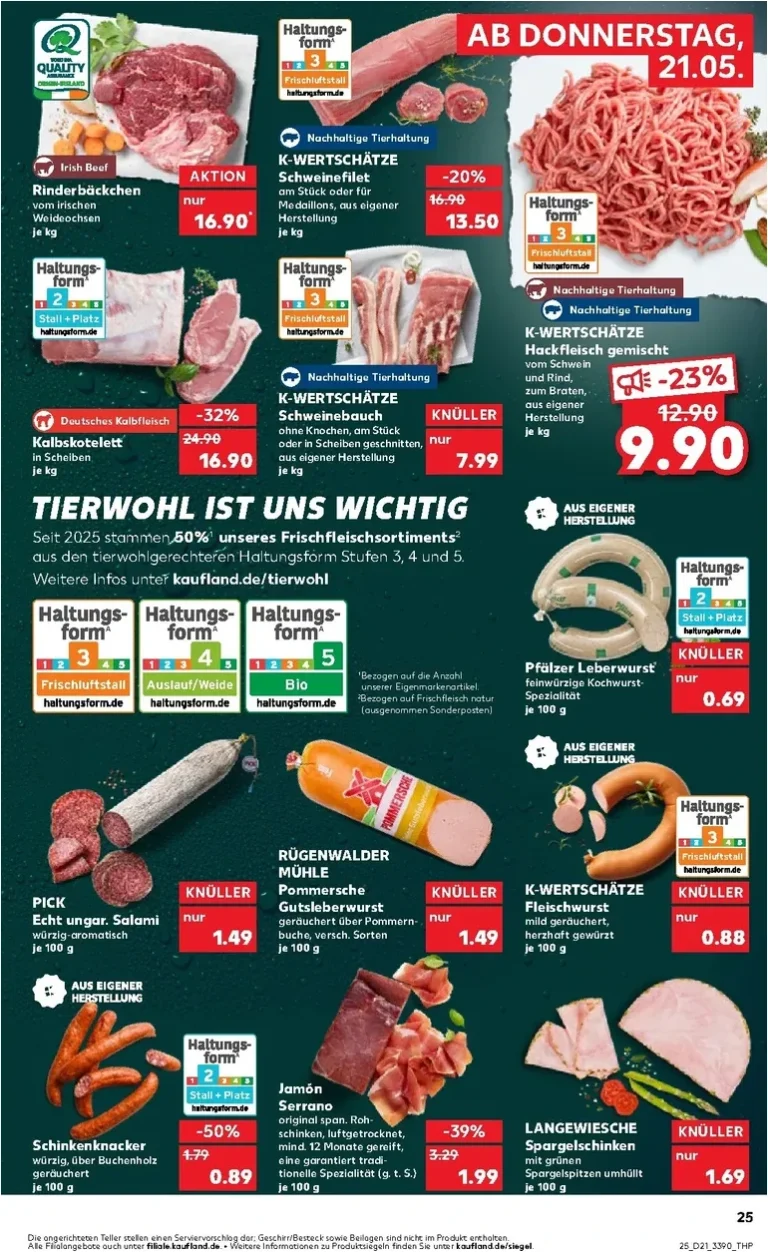 Akční leták Kaufland Německo platný od 21.05.2026 - strana 25