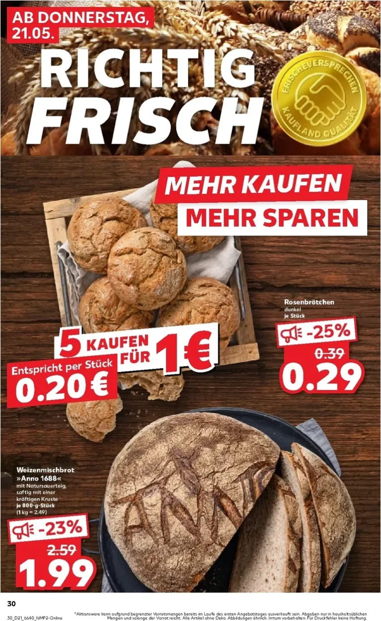 Akční leták Kaufland Německo platný od 21.05.2026 - strana 30