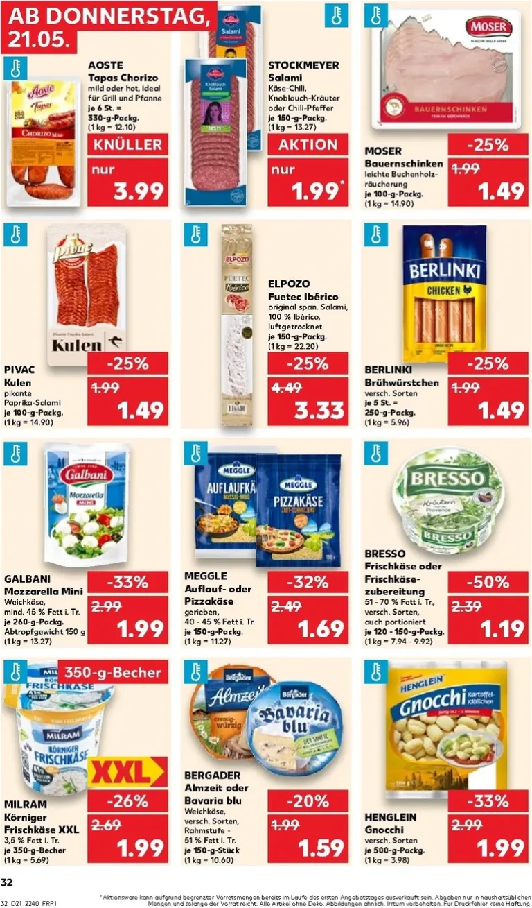 Akční leták Kaufland Německo platný od 21.05.2026 - strana 32