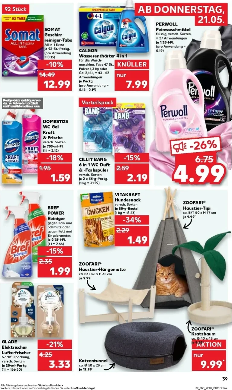 Akční leták Kaufland Německo platný od 21.05.2026 - strana 39