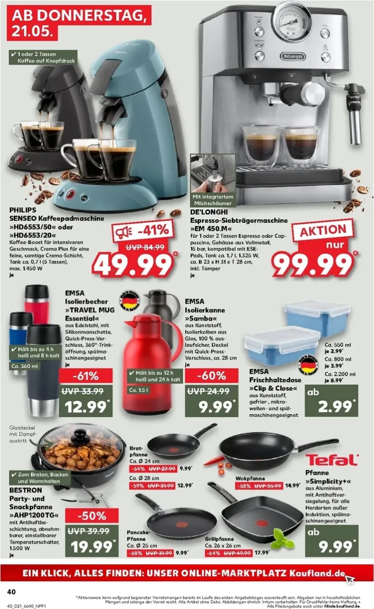 Akční leták Kaufland Německo platný od 21.05.2026 - strana 40