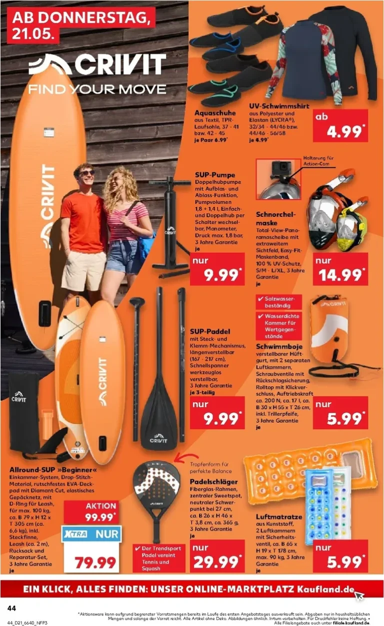 Akční leták Kaufland Německo platný od 21.05.2026 - strana 44