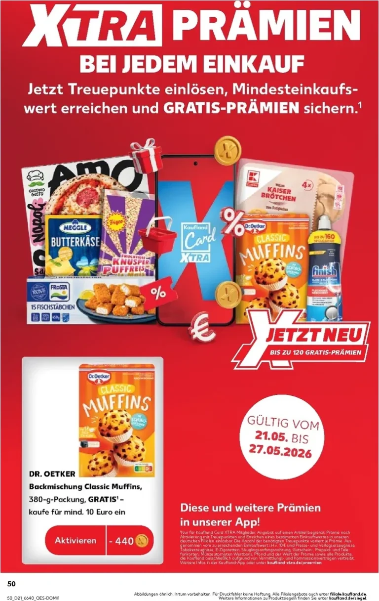 Akční leták Kaufland Německo platný od 21.05.2026 - strana 50