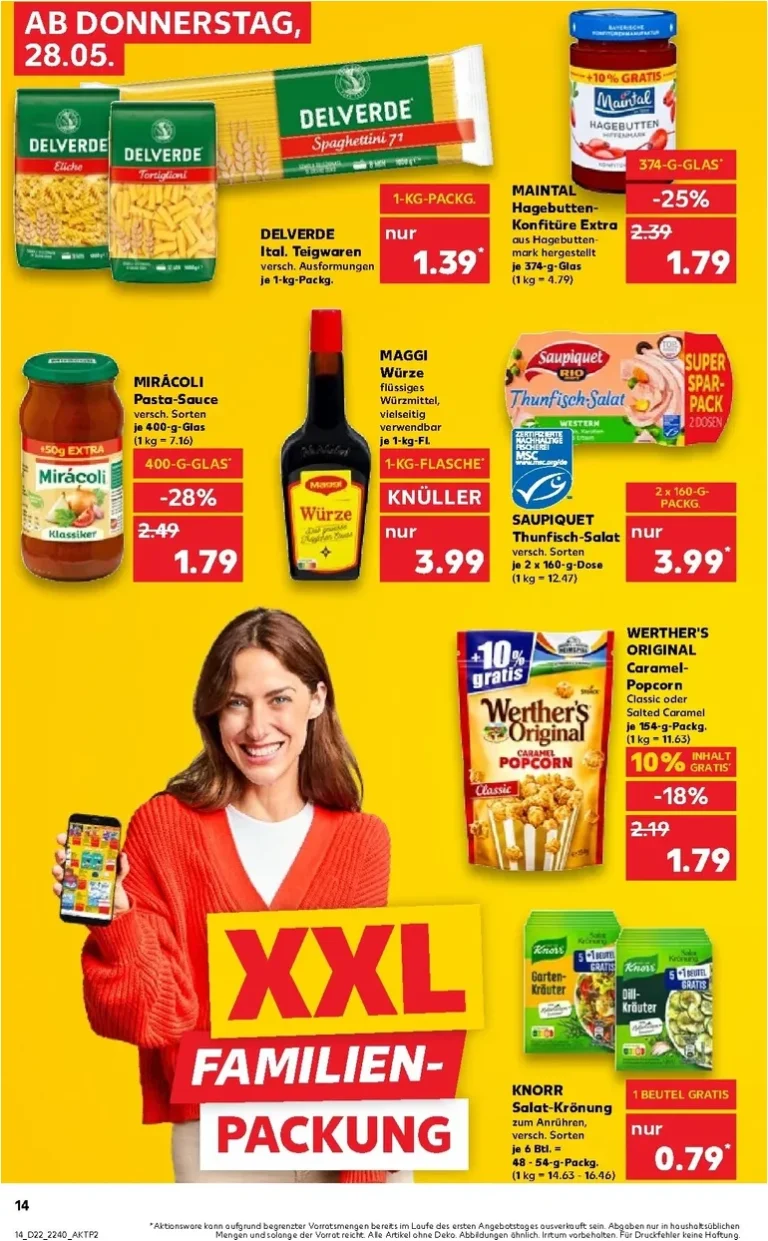Nejnovější Kaufland Německo leták platný od 28.05.2026 ⭐ - strana 14
