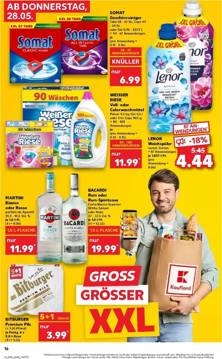 Nejnovější Kaufland Německo leták platný od 28.05.2026 ⭐ - strana 16