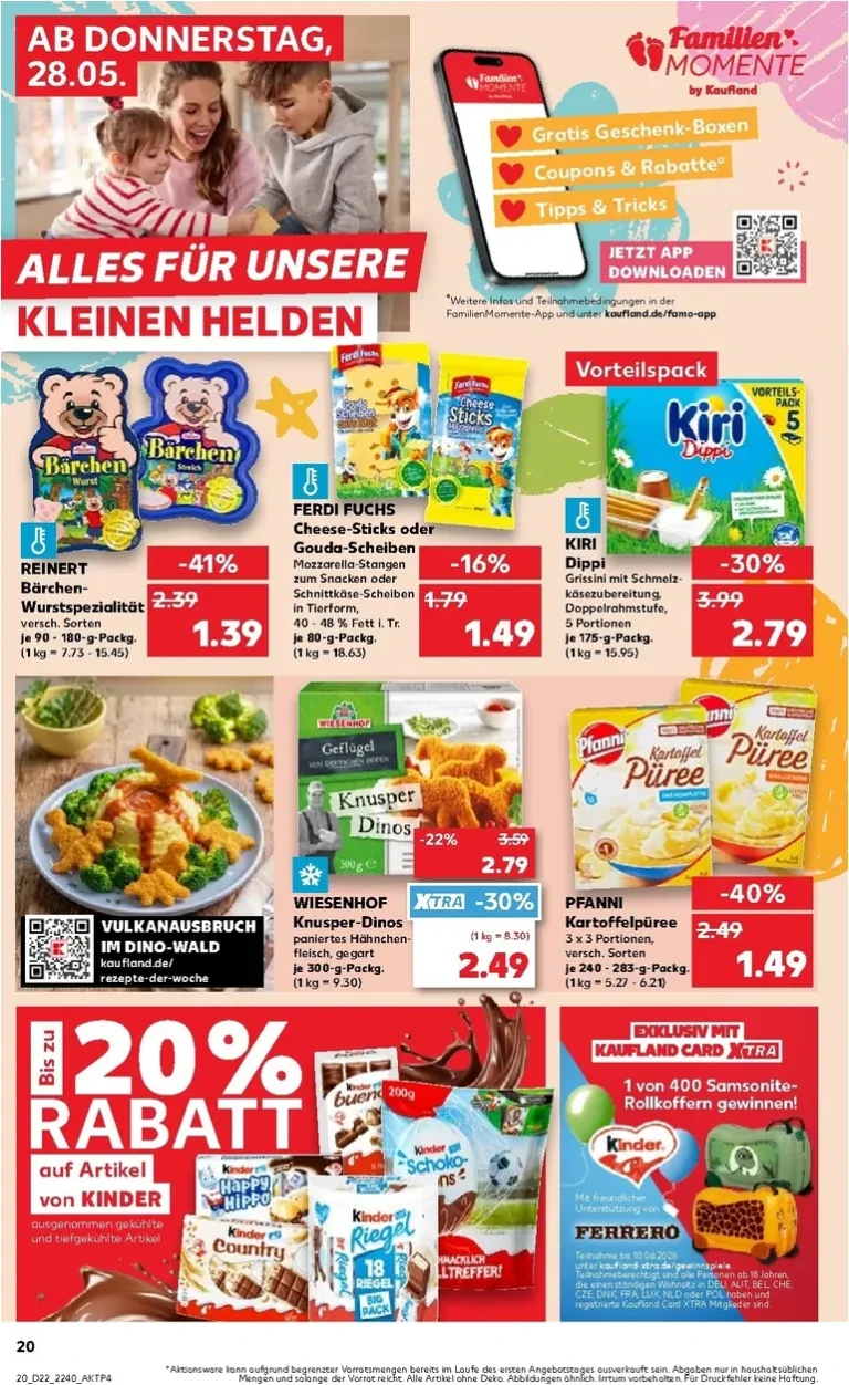 Nejnovější Kaufland Německo leták platný od 28.05.2026 ⭐ - strana 20