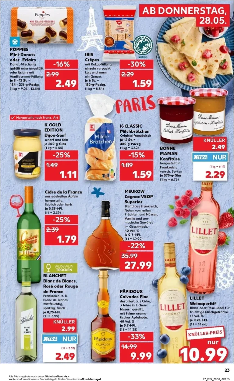 Nejnovější Kaufland Německo leták platný od 28.05.2026 ⭐ - strana 23