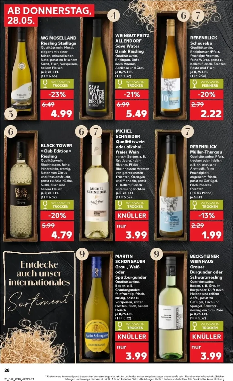 Nejnovější Kaufland Německo leták platný od 28.05.2026 ⭐ - strana 28