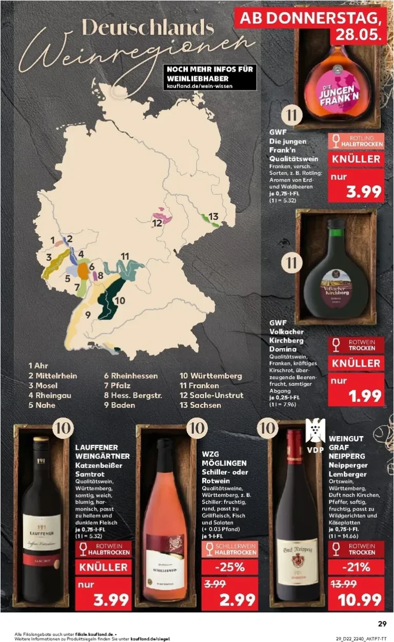 Nejnovější Kaufland Německo leták platný od 28.05.2026 ⭐ - strana 29
