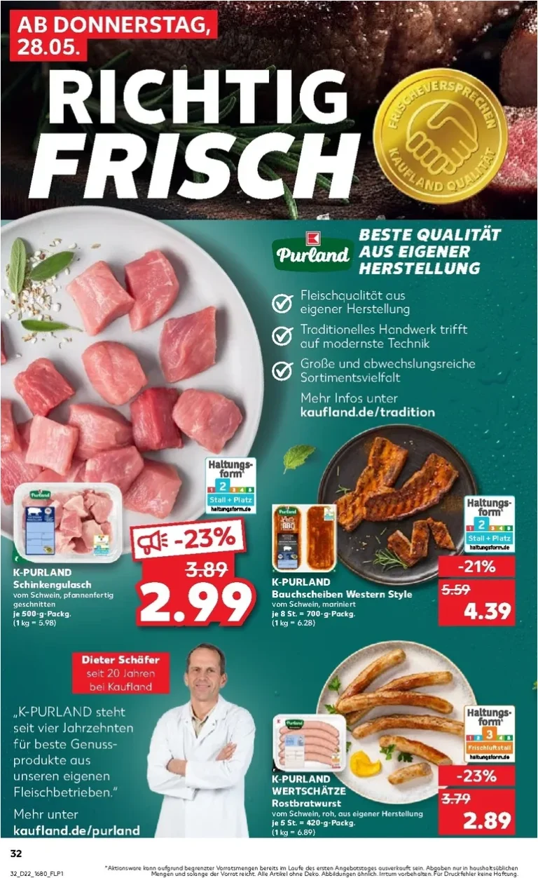 Nejnovější Kaufland Německo leták platný od 28.05.2026 ⭐ - strana 32