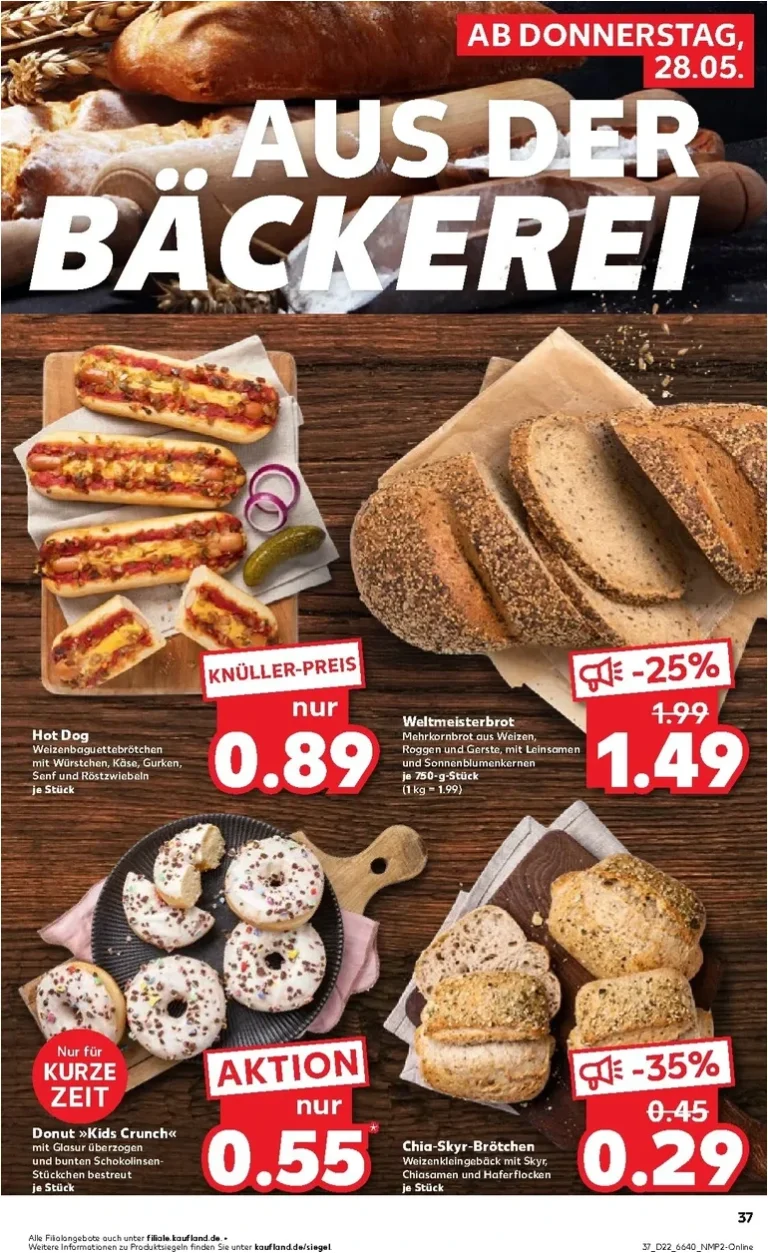 Nejnovější Kaufland Německo leták platný od 28.05.2026 ⭐ - strana 37